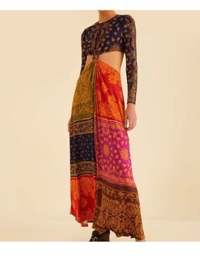 green maxi dress with flowers Natalia Emerald Floral Maxi Dress